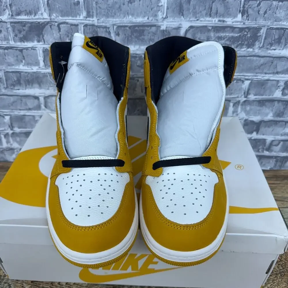 Nike Air Jordan 1 Retro High OG Yellow Ochre White DZ5485-701 Mens Size 11.5 New